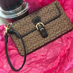 Coach wristlet